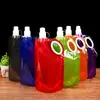 Bolsa de agua plegable portátil, se puede personalizar con logotipo de fábrica, venta al por mayor, bolsa de agua plegable y conveniente.