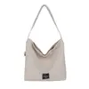 Bolso Cruzado de Hombro Versátil Estilo Japonés Casual para Estudiantes, Bolso Cruzado Artístico Estilo Perezoso Ins, Bolso Bandolera de Gran Capacidad