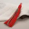 10CM Algodón de Tíbet Borla de Espiga Espiga Frotamiento a Mano Espina de Algodón Colgante de Mano Accesorios de Juego Cultural Colgante de Joyería DIY Antiguo