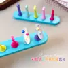 Soporte de Exhibición de Uñas con Arte de Uñas de Piezas de Ajedrez de Colores Nuevo Dopamina Soporte de Exhibición de Uñas Magnético Fuerte Portátil Juego de Base para Práctica de Uñas