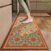 Alfombra de Piso para Cocina Diatomeas Barro Absorción de Agua Absorción de Aceite Antideslizante Resistente a la Suciedad Doméstica Borrable y Sin Lavado Alfombrilla Suave para Pies