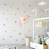 Comercio exterior transfronterizo Amazon AliExpress pegatina caballo unicornio con nube pegatina estrella Luna pegatina rosa niña pegatina pvc