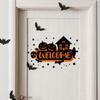 Ms8480-Nh Nueva Linterna de Calabaza de Halloween Decoración de Murciélago Pegatina de Pared Pegatina de Puerta de Dormitorio Pegatina de Decoración de Halloween