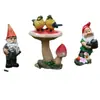 Figuras Personalizadas de Caja Sorpresa Adornos de Jardín de Resina Hechos a Mano Estatuas de Hadas Adornos de Dibujos Animados Pintados para Escritorio del Hogar