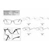 Armazón de gafas de viaje exportación gafas ajustables moda negocios para hombre luz azul 24005