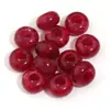 Ábaco de Imitación Jade Acrílico Cuentas Rueda Niebla Nube Agujero Grande Cuentas Sueltas Material para Pulsera DIY Accesorios de Joyería