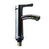 Grifo monomando frío para lavabo bajo de aleación de cobre grifo monomando frío regular para lavabo bajo estilo universal