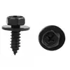 Guardabarros de Coche Protector de Sellado Clip de Remache Tornillo Sujetador Parachoques Cabeza Hexagonal Tornillo Autorroscante Universal