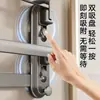 Estante para Toallas con Ventosa, Montaje en Pared sin Taladro, Cuatro Ventosas, Estante de Almacenamiento para Baño, Estante de Almacenamiento para Juego de Toallas de Inodoro