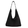 2026 Nuevo Bolso de Hombro de Cuero Suave Estilo Retro de Nicho para Mujer, Bolso Tote de Gran Capacidad para el Trabajo, Bolso de Axila Versátil a la Moda