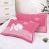 Funda de Almohada de Algodón para el Hogar Gasa de Tres Capas Adulto Completo Engrosada Funda de Almohada Individual Absorbente de Sudor Venta al por Mayor Cubierta Toalla Amigable con la Piel