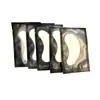 Novo Produto Transfronteiriço Cílios Enxertados Ultra-Brancos Patch para Olhos Gaxeta de Isolamento de Cílios Patch de Hidrogel para Cílios Inferiores