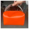 Bolsa de Regalo Souvenir Almacenamiento Cuero Gran Capacidad Estilo Coreano Cosméticos Salida Viaje Neceser Bolsa de Almacenamiento de Mano Impermeable