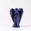 Suministro Transfronterizo Adornos de Ángel de Cristal de Jade de 2 Pulgadas Artesanías de Talla de Piedra Semipreciosa Amatista Adornos de Estilo Europeo