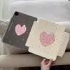 Urso Fofo de Bolinhas Aplicável à Capa Protetora para Tablet Apple iPad 11 air com Compartimento para Caneta pro Desenho animado mini Anti-dobra