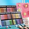 Conjunto de Raspadores de Pastel de Óleo de Cores Fortes Super Macias Que Não Sujam as Mãos 24/36/48 Cores Conjunto Completo Jardim de Infância Creme Macio