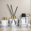 Frasco Hexagonal para Aromaterapia, Frasco de Vidro Hexagonal para Aromaterapia, Difusor de Fragrância Rattan Sem Chama para Óleos Essenciais, Frasco Volátil, Vidro Branco Cristal