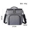 Venta caliente transfronteriza bolsa aislante de papel de aluminio engrosado de gran capacidad bolsa de picnic portátil de hombro para exteriores bolsa de almuerzo para estudiantes trabajo