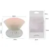Pincel de Polvo para Nail Art Transparente con Forma de Flor y Forma de Diamante, Pincel Multifuncional para Polvo Crystal Light, Pincel de Maquillaje de Alta Gama, Herramienta de Belleza