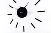 Reloj acrílico al por mayor de fábrica sala de estar dormitorio fondo de pared de espejo Reloj de pared estéreo de cristal especiales