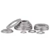 Acero Inoxidable 304 Junta Plana Redonda Ensanchada Engrosada Tornillo Malla Metal Junta M3M4M5M6M8M10-M30