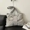 Bolso Tote de Hombro Grande de Moda y Estiloso 2026 Invierno Nueva Moda Versátil Simple Casual Estampado de Gran Capacidad