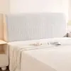 Funda de Cabecero de Cama Universal Moderna Simple, Funda de Cabecero de Cama Totalmente Cerrada, Elástica Anticolisión, Resistente al Desgaste, Lavable