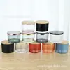 11080 Copo de Vela Aromaterapia Colorido Suporte de Vela Simples de Vidro Transparente Pote de Vela Doméstico 530ml Enfeites para Sala de Estar