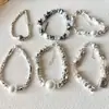 Pulseira de Prata e Pérola para Mulheres, Estilo Coreano, Tendência do Instagram, Luxo Leve, Fashion, Versátil, Design de Nicho, Sensação de Alta Qualidade, Atacado