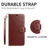 Adecuado para Uso Transfronterizo, Funda Flip con Soporte para iPhone 17 Air Apple 16/15/14/13/12, Funda de Cuero para Teléfono con Ranura para Tarjetas