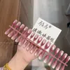 Miçangas de Vidro Artesanais Cor Ameixa para Nail Art, Pontas de Unha Atacado, Efeito Olho de Gato, Codificadas por Tamanho, Transmissão ao Vivo, Fornecimento Transfronteiriço