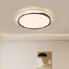 Luminária de Teto para Sala de Estar Wind Moderna Luxo Leve Cor Nogueira Cristal de Gelo Retangular Espectro Completo Luminária para Iluminação de Casa Inteira Pacote
