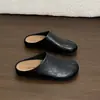 Novas Pantufas de Dedos Separados de Outono para Mulheres, Elegantes, Salto Escondido 2026 Sapatos Preguiçosos, Versáteis, Retrô, Sola Grossa, Meia Pantufa Fechada
