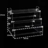 4046 Soporte de exhibición de pulseras en stock, soporte de exhibición de pulseras de alta transparencia, soporte de exhibición de coleteros de acrílico, soporte de exhibición de escalera de acrílico
