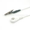 Linha de Fisioterapia Personalizada 4.0 Eletrodo Fivela Macho para Clipe Jacaré Linha de Conexão Par de Clipes Cabo Condutor Fivela Macho 4.0mm