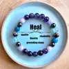 Temu Xiyin Tk Amazon Pulsera Popular Transfronteriza Pulsera de Piedra Natural Amatista Venta Caliente Europea y Americana Nuevo Al Por Mayor