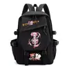 Mochila de mercancía del anime Magical Girl Madoka Magica Kuubi, con Madoka Kaname y Akemi Homura, una mochila escolar estilo 2D para niñas