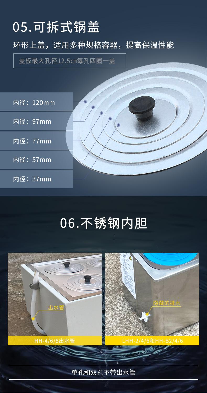 实验室数显恒温水浴锅 详情09