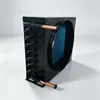 Condensador de aletas de aluminio y tubo de cobre, intercambiador de calor con aletas para equipo de refrigeración, fabricante de evaporador para congelador pequeño