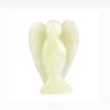 Cross-border Hot-selling Natural Crystal Angel Carving Pink Crystal Dongling Crystal Quartz Crafts Jade Ornaments