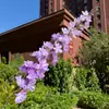 Flores Colgantes Grandes de 1.2m para Decoración de Pasillo de Boda, Pared de Flores para Techos Altos, Arreglo Floral para Comedor, Accesorios de Fotografía