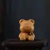 Artesanías de Tuya Talla en Madera Doce Animales del Zodiaco Piezas de Mano Set Completo de Colgantes Ratón y Buey Zona Escénica Redes Sociales Departamento Curativo para Juego Cultural