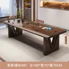 Juego de mesa de té y sillas de madera maciza, estilo minimalista moderno, adecuado para el hogar, la sala de estar o la oficina, con un diseño inspirado en el Zen para disfrutar del té