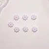 Flores Pequeñas Frescas, Flores de Cinco Pétalos, Accesorios para Uñas Artísticas, Pequeños Accesorios de Resina Tridimensionales, Accesorios Coloridos Portátiles para Uñas, Materiales para Manualidades