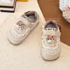 Zapatos deportivos para niños, nuevos modelos de otoño, zapatillas versátiles para niñas, zapatos casuales estilo coreano para niñas pequeñas, zapatos para bebés de suela blanda
