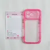Capa de celular estilo puff em acrílico para iPhone 18 PRO, com bordas arredondadas, recortes precisos e design translúcido; também disponível como capa protetora à prova de quedas para iPhone 17