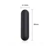 Mini Bala Vibrador Potente Tapón Anal Masajeador 10 Frecuencias Dispositivo de Masturbación Femenina Juguete Sexual Impermeable