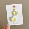 Pinza Floral para el Cabello de Playa para Mujer, Pinza Lateral de Gama Alta con Sentido de Atmósfera, Pinza de Flor de Phalaenopsis, Pinza Versátil para el Flequillo con un Toque de Lujo