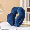 Almohada en U Almohada para Cuello y Columna Almohadas de Viaje para Coche Almuerzo Joroba Almohada en U Cómoda Almohada para Cuello de Algodón PP Venta al por Mayor