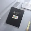 Carpeta para Partituras A4 Clips para Partituras de Piano Bolsillo Insertable Carpeta de Datos del Estudiante Negro Transparente